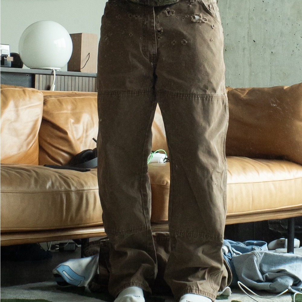 Dickies double knee pants 40x32 loose fit